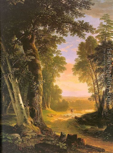 The Beeches 1845 Reproduction For Sale | 1st Art Gallery | Oil painting landscape, Landscape ...