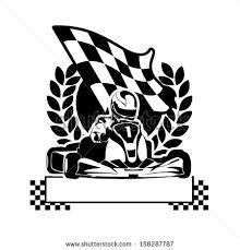 Image result for go kart silhouette | Картинг, Приглашение