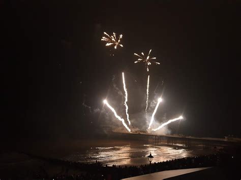 New Year's Day Fireworks 2024 - Cromer, Norfolk