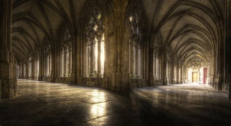 375x667 resolution | brown hallway, Gothic architecture, architecture, sunlight, old building HD ...