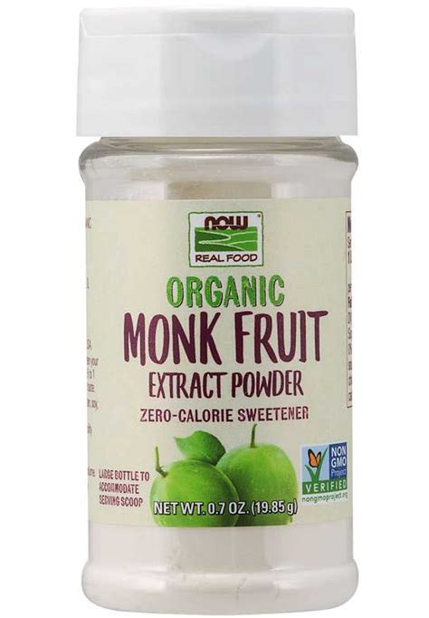 NOW Monk Fruit Extract Powder Organic – Supplement First