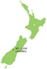 Mt Cook National Park photos & information