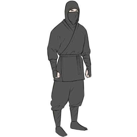 How to Draw a Ninja - Easy Drawing Art