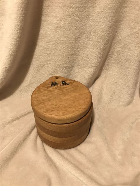 Wood salt box, made from oak! #handmade | Salt box, Box, Handmade