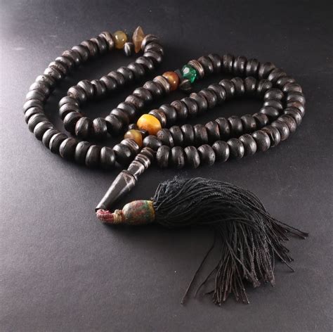 ANCIENT MAURITANIAN MISBAHA / prayer beads / masbaha / tesbih / tuareg ...