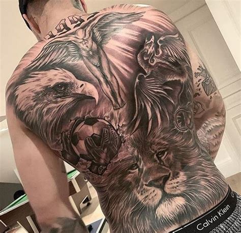 Manchester City keeper Ederson adds to tattoo collection with lion ...