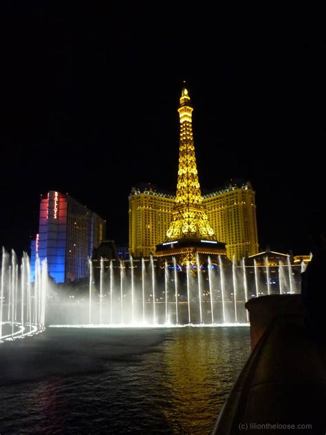 Free Las Vegas – Bellagio Fountains - Lili on the Loose