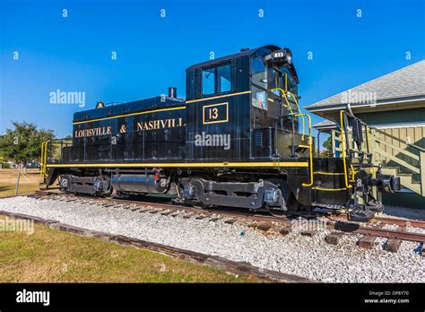 Louisville & Nashville (L&N) train locomotive outside the Foley ...