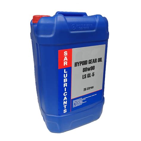 HYPOID Gear Oil 80W-90 LS GL5 Limited Slip » Tyne and Wear Oils