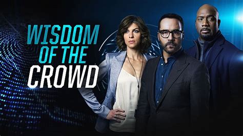 Wisdom of the Crowd - Promos, Featurette & Cast Promotional Photos *Updated*