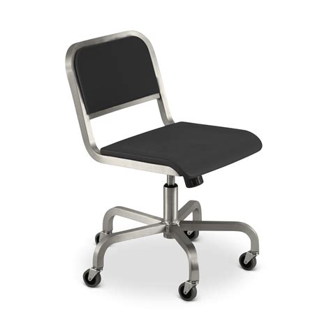 Nine-0 Swivel Chair, Gray - Gessato Design Store