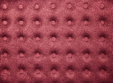 Maroon Tufted Fabric Texture – Photos Public Domain