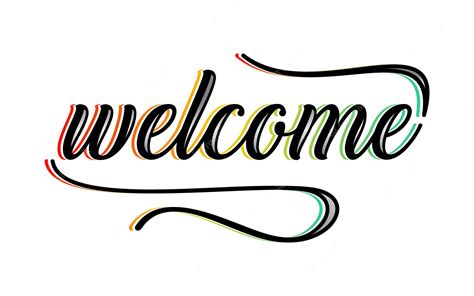 Black And White Clipart Welcome