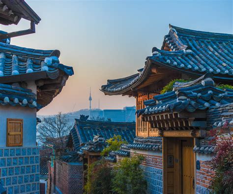 Hanok Village in the morning : r/seoul