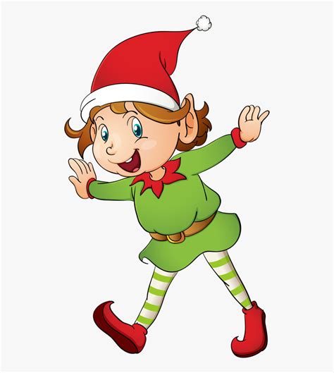 Beautiful Elf Clipart Png - Animated Clipart Christmas Elf , Free Transparent Clipart - ClipartKey