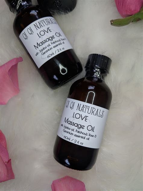 Love Massage Oil Massage oil Natural fragrance essential | Etsy