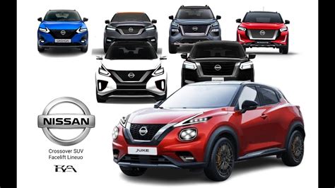 2023 - 2025 Nissan Crossover SUVs Facelift Lineup - YouTube