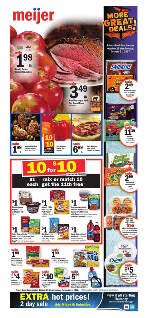 Meijer Weekly Ad Oct 29 - Nov 4 2017 - WeeklyAds2