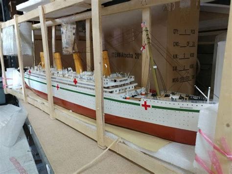 Buy RMS Britannic Limited 50 Inch w LED Lights Model Cruise Ship