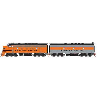 Athearn Genesis HO F7A&B Western Pacific "Freight" - Spring Creek Model Trains