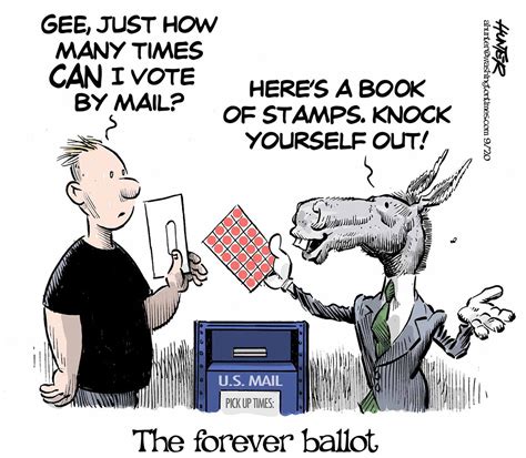 Political Cartoons - Campaigns and Elections - The forever ballot ...