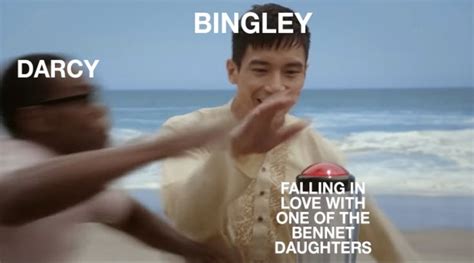 Pride and prejudice meme funny bingley and darcy dynamic | Book jokes ...