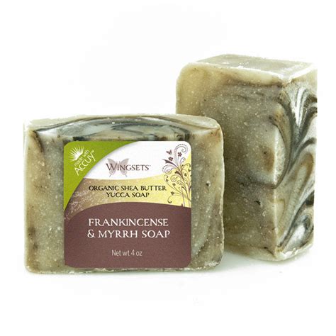 Handcrafted Frankincense & Myrrh Bar Soap - certified organic ingredie ...