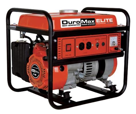 DuroMax Elite MX1500 1,500 Watt 3 HP OHV 4-Cycle Gas Powered Portable ...