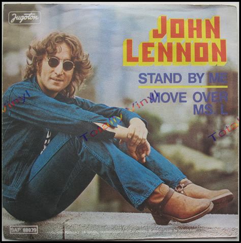 Totally Vinyl Records || Lennon, John - Stand by me 7 inch Picture Cover