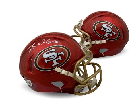 Brock Purdy Autographed San Francisco 49ers Signed Flash Speed Footbal ...