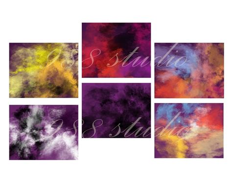 Color Fog on Purple Background Png Purple Background fog Digital ...