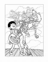 Coco Coloring Pages – Printable FREE sketch template