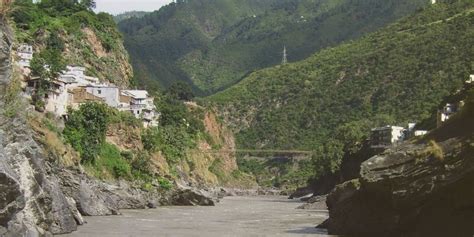 Alaknanda River in Uttarakhand