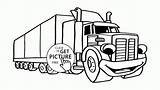 22  Semi Truck Coloring Pages For Preschoolers Heartof Cotton Candy sketch template