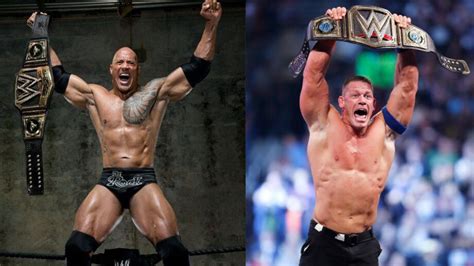 Poll Dwayne Johnson Vs John Cena: ALL TIME Most Popular WWE star? Vote ...