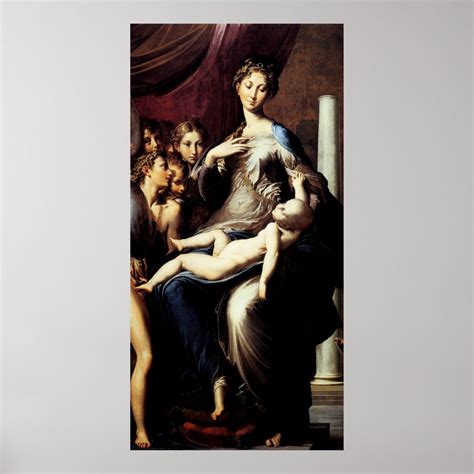 Madonna with the Long Neck by Parmigiano Poster | Zazzle