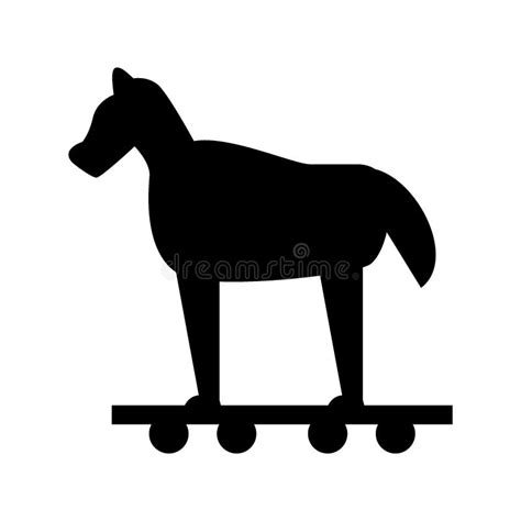 Trojan Horse Icon or Logo Isolated Sign Symbol Vector Illustration ...