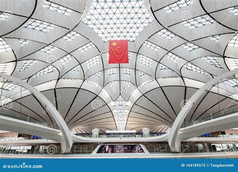 Beijing Daxing Airport editorial image. Image of daxing - 164189575