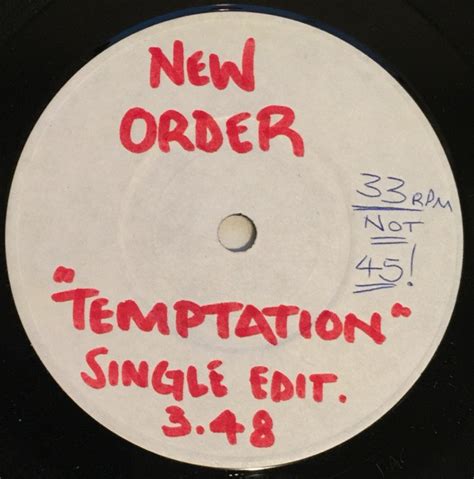 New Order – Temptation (1982, Vinyl) - Discogs