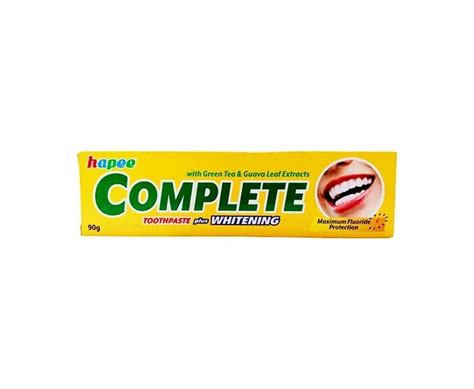 Hapee Complete Toothpaste Plus Whitening 90g