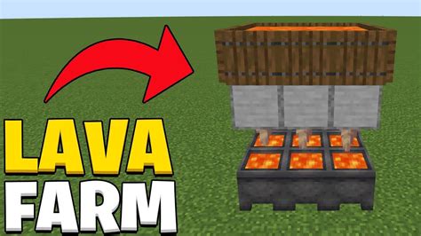 Minecraft 1.20.1 Simple Lava Farm | Minecraft, Minecraft 1, Minecraft survival