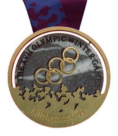 1994 Lillehammer Olympic Medals | Olympic Medals | Pinterest | Olympic medals, Lillehammer and ...