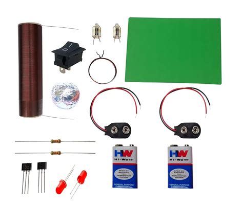 Buy Global Traders Tesla Coil Project Components DIY Kit for Science Students Online at Low ...