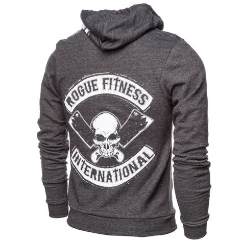 Rogue International Hoodie - Sweatshirt - Tri-Blend Black | Rogue Europe