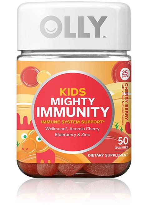 Kids Immunity | Olly vitamins, Kids multivitamin, Acerola