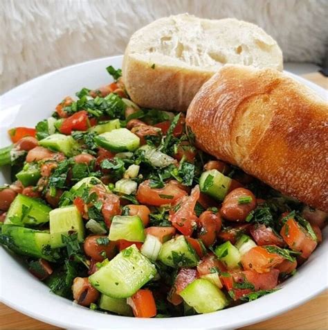 Refreshing Mediterranean Fava Bean Salad Recipe | Quick and Easy | Foodtalk