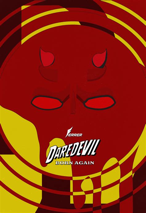 Daredevil Born Again | Poster By Ferrer