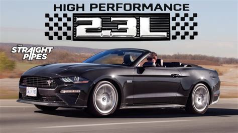 WHO BUYS THIS? 2023 Ford Mustang Ecoboost HIGH PERFORMANCE Pack Convertible Review - YouTube