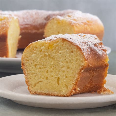 Egg Yolk Lemon Cake Recipe - An Italian in my Kitchen