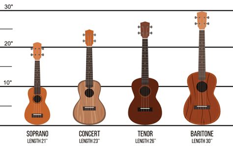 What Ukulele Sizes Are There? Complete Guide to the Standard Sizes